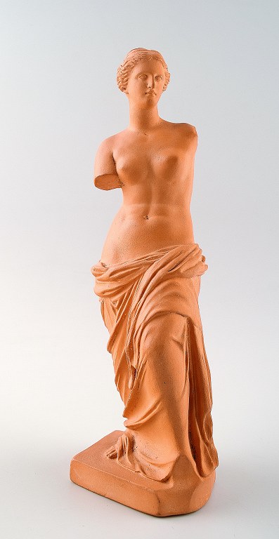 Hjorth (Bornholm) Venus from Milo unglazed ceramic figurine, goddess.