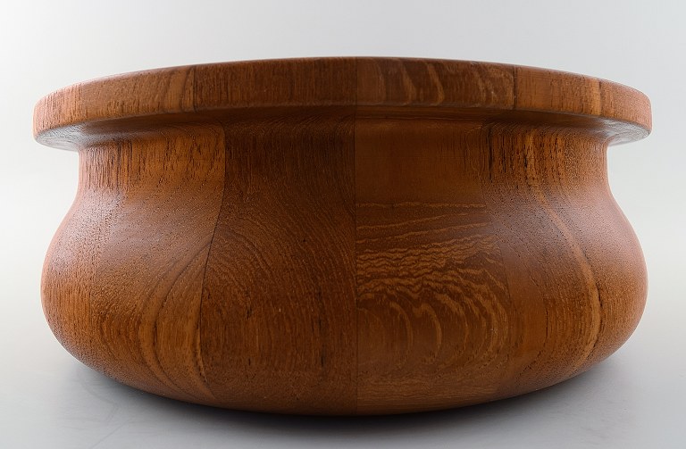 Jens H. Quistgaard, DANISH DESIGN, large wooden bowl.