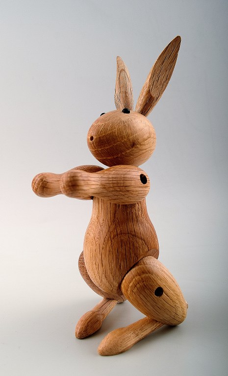 Kay Bojesen, danish design 1960s.Rabbit in oak, early model.