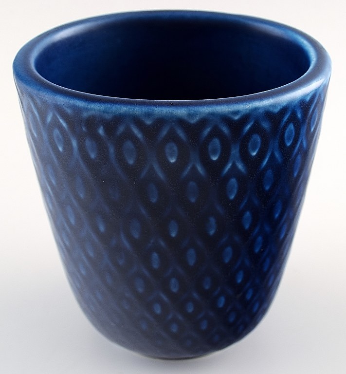 Royal Copenhagen "Marselis" fajancevase af Nils Thorsson. 