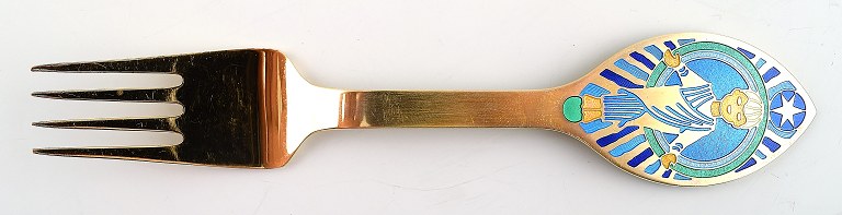 Michelsen Christmas fork.Christmas fork by Michelsen 1984.