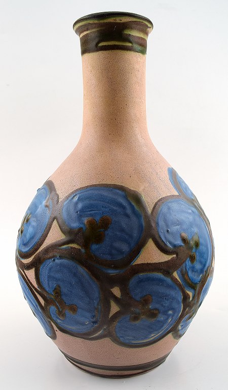 Kähler, HAK, glazed stoneware vase. 1930s.
