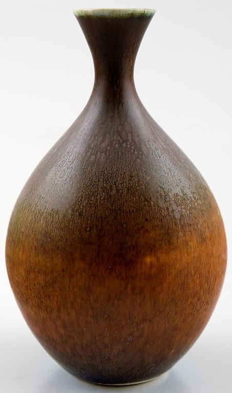 Unique Sven Wejsfelt, Rörstrand miniature stoneware vase.