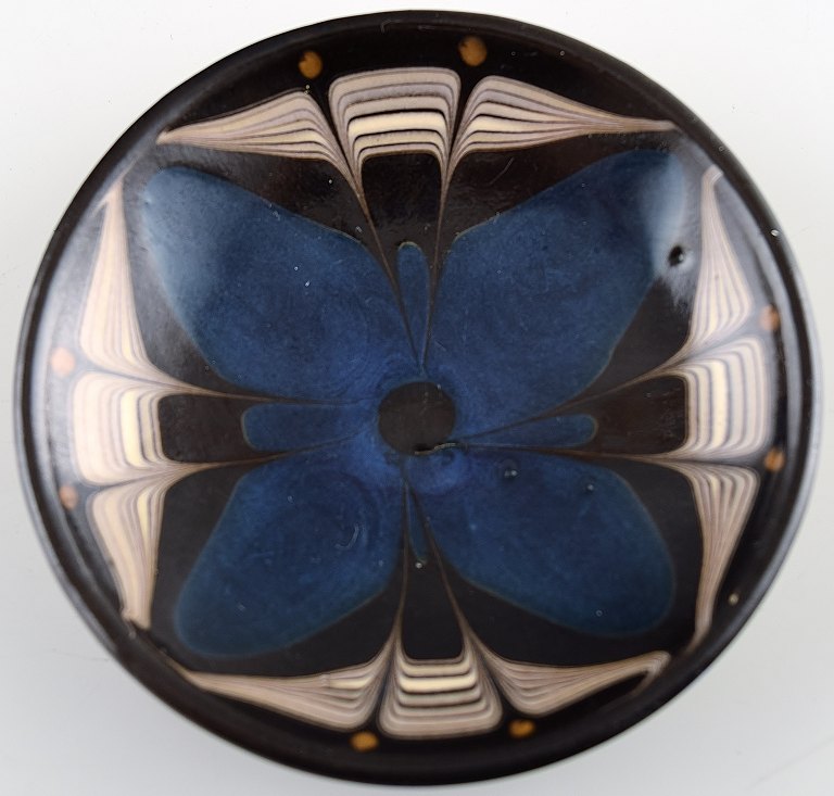 Kähler, HAK, glaseret stentøjsfad.