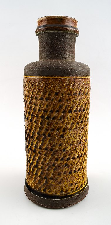 Kähler, Denmark, glazed stoneware vase. Nils Kähler. 1960s.