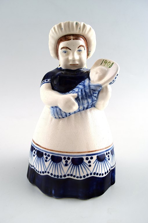 Rare Ame Aluminia/Royal Copenhagen figurine. 