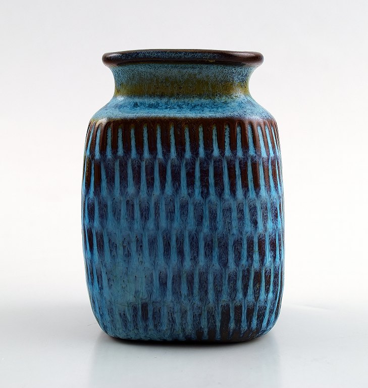 Ceramic Vase, Stig Lindberg, Gustavsberg studio.
