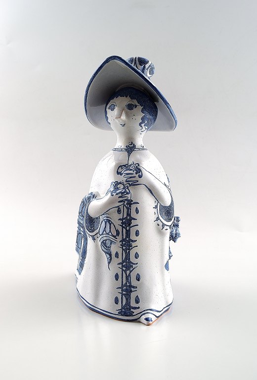 Bjørn Wiinblad unik keramikfigur. Moster.