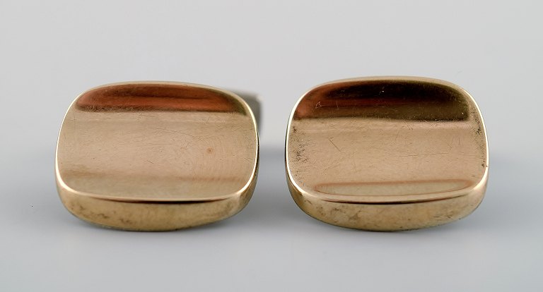 Bernhard Hertz: A pair of cufflinks in sterling silver.