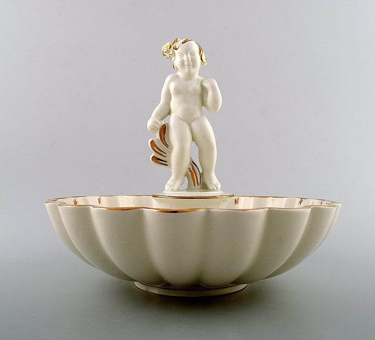 Gefle, "Gyllen", Sverige, 40´erne. Art deco blomsteropsats.