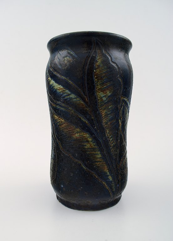 Unique Josef Ekberg, Gustavsberg Art Deco art pottery vase.
