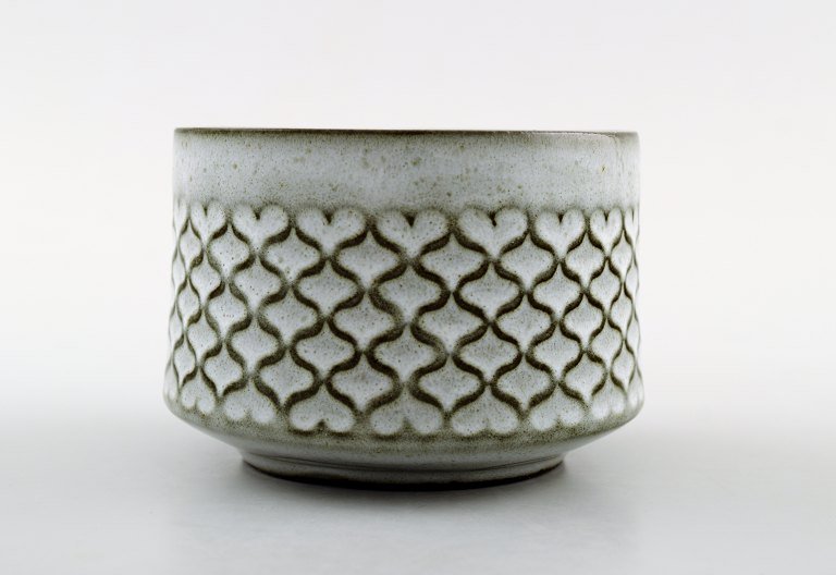 Bing & Grondahl, Stoneware Grey Cordial Sugar Bowl.Jens Quistgaard.