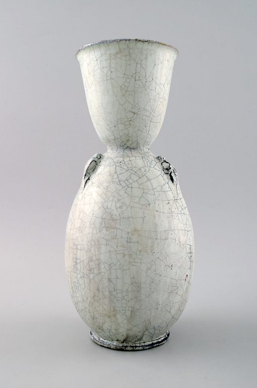 Rare Svend Hammershoi for Kähler, Denmark, glazed vase, 1930s.