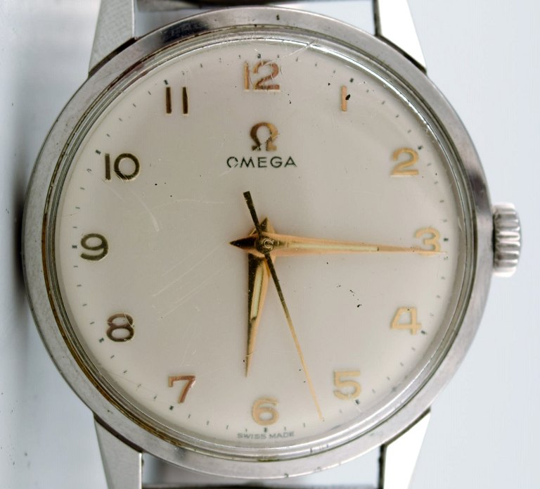 Omega Seamaster, vintage mens wristwatch, 1950 / 60s.