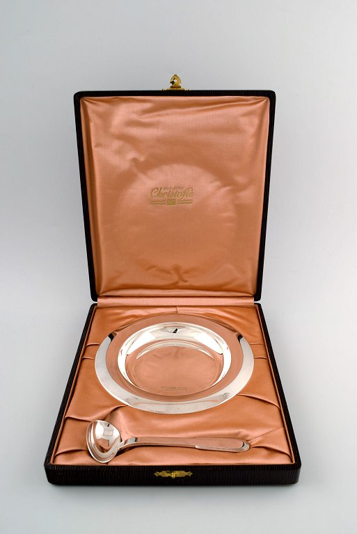 An extremely rare ensemble by Christian Fjerdingstad for the famous French silversmith Christofle.