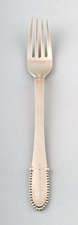 Georg Jensen Beaded luncheon fork.