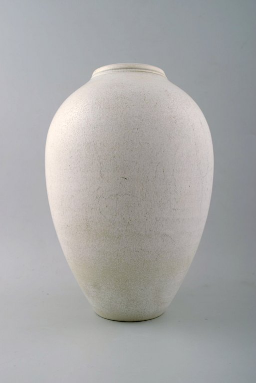 Large Rörstrand stoneware vase by Gunnar Nylund.