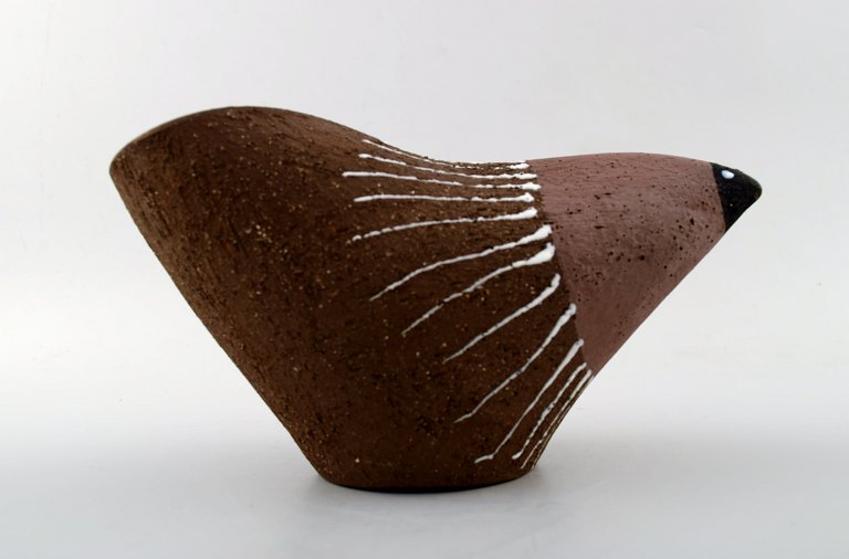 Thomas Nittsjö unika keramikfigur i form af fugl.