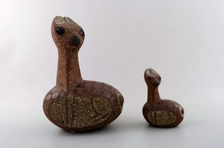 Thomas Nittsjö two unique ceramic figures.