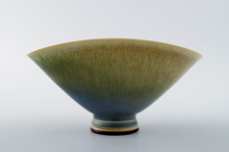 Berndt Friberg Studio ceramic bowl. Modern Swedish design.Unique, handmade.
