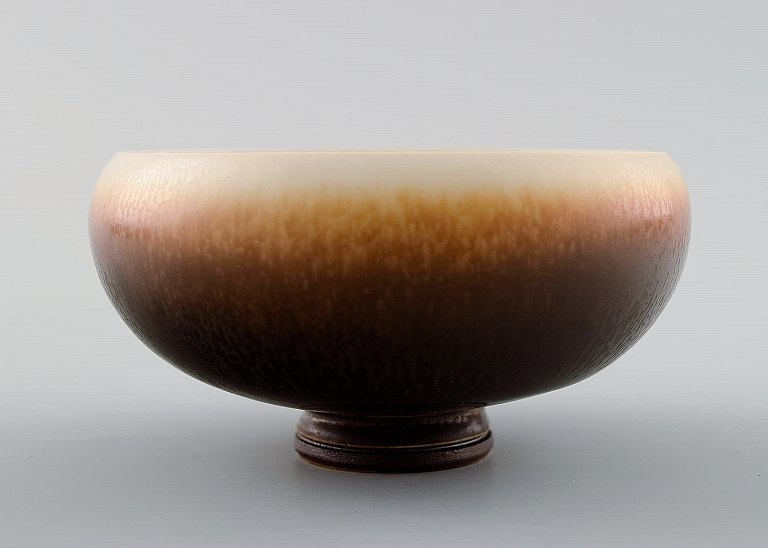 Berndt Friberg Studio ceramic bowl. Modern Swedish design.Unique, handmade.