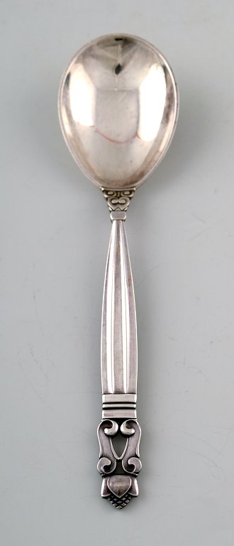 Georg Jensen "KONGE" marmeladeske.Designer: Johan Rohde.