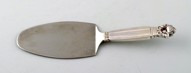 Georg Jensen konge kagespade Sterlingsølv.