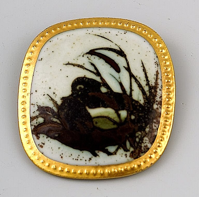 Royal Copenhagen brooch.