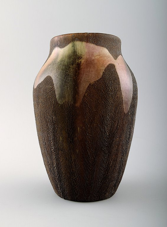 Søren Kongstrand & Jens Petersen style.Ceramic vase.