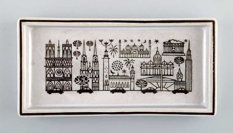 Stig Lindberg, Gustavsberg, fad i keramik. 