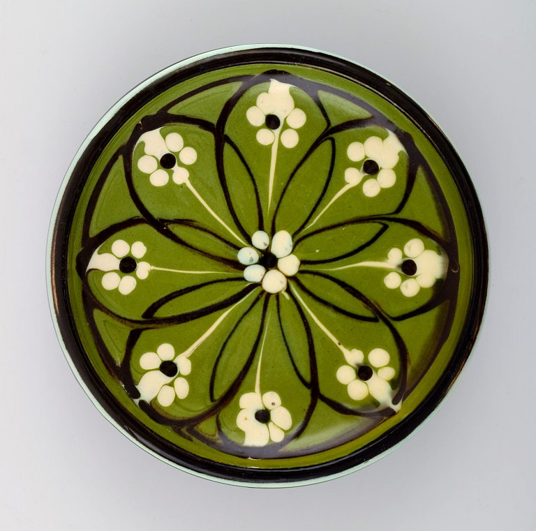 Kähler, HAK, glaseret stentøjsskål.Ca. 1940´erne.