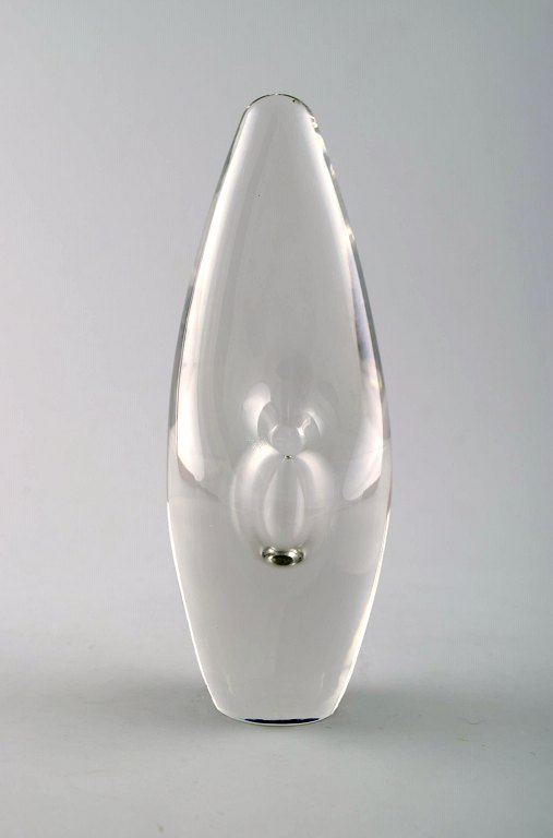 Timo Sarpaneva for Iittala, Orkidea art glass vase.Finland 1960s.