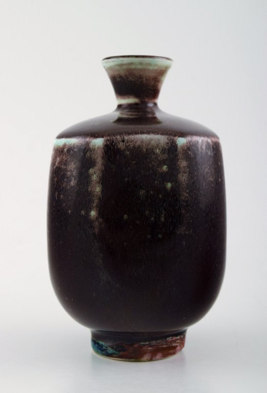 Friberg studiohand keramikvase, unika.Aniara glasur.