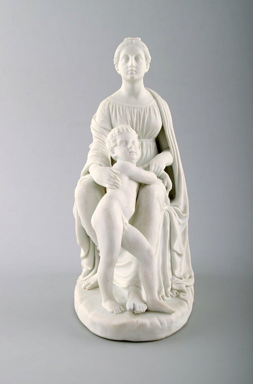 Rare B&G / Bing & Grondahl Biscuit figure after Thorvaldsen.