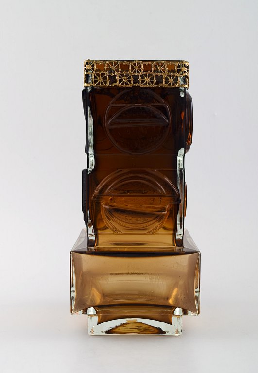 Scandinavian 1960 s Art Glass Vase by Pentti Sarpaneva for Oy Kumela / Turun Hopeya, Finland