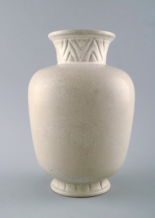 Rørstrand/Rörstrand stentøjsvase af Gunnar Nylund. 