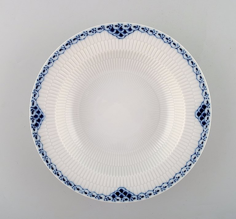 Royal Copenhagen "Prinsesse" dyb tallerken/desserttallerken Modelnummer 566.