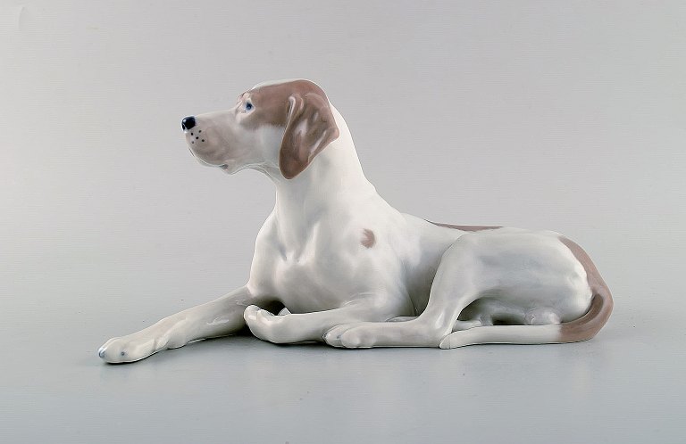 Royal Copenhagen porcelænsfigur. Pointer. Modelnummer 1635. 