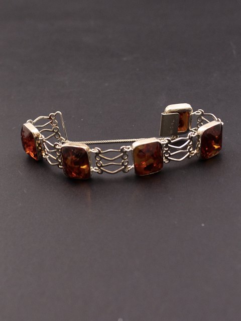 830 sølv vintage armlænke