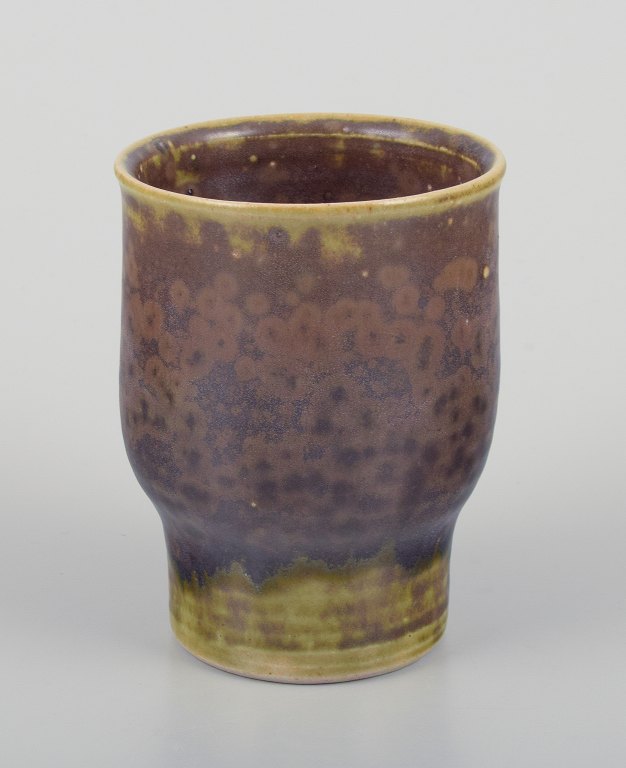Elly Kuch (1929-2008) and Wilhelm Kuch (1925-2022).Unique miniature vase.