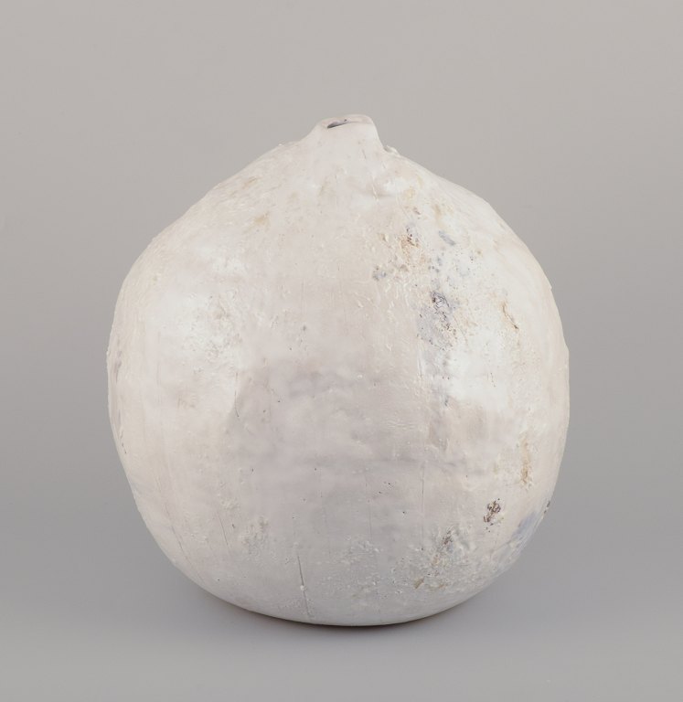 Christina Muff, Contemporary Danish ceramic artist (born 1971).One of a kind vase shaped using the ancient pinching technique.