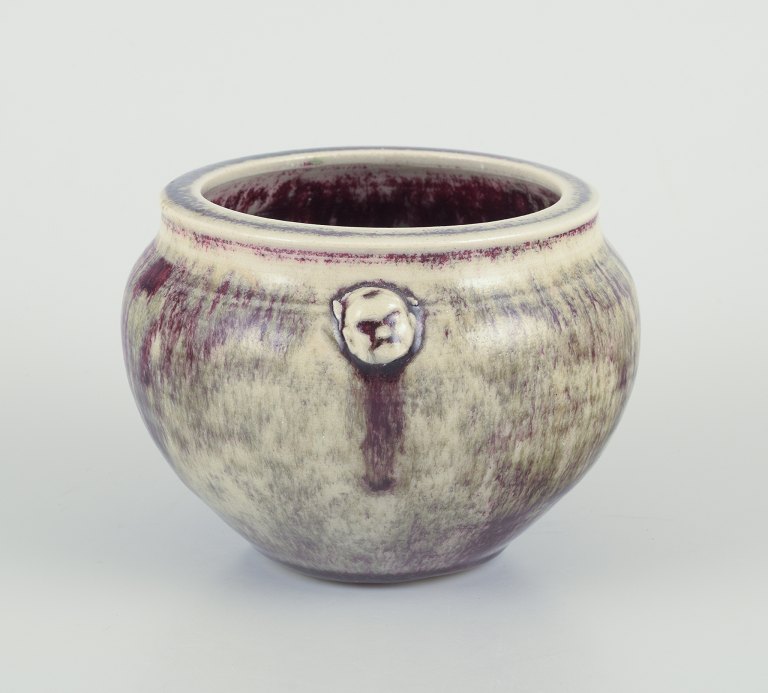 Rolf Fagerberg, Swedish ceramicist. Unique ceramic jar.