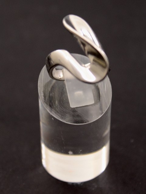 Mads Z sterling silver ring "Wave"