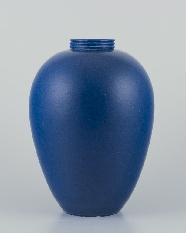 Saxbo, Denmark.Large and impressive ceramic vase.