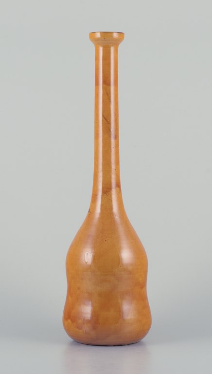 Biot, France.Unique floor vase in ceramic.