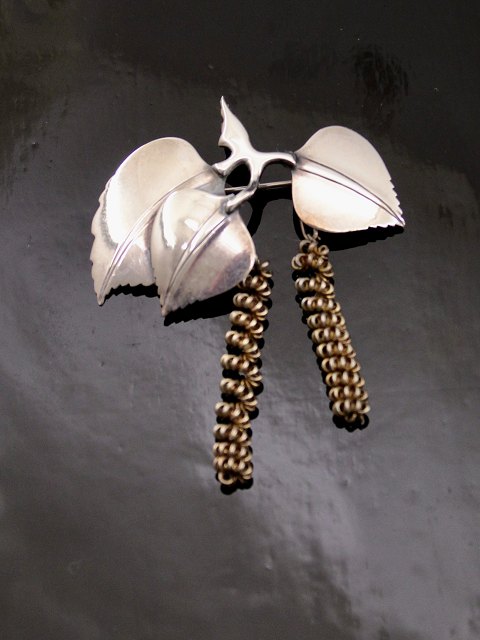 Anton Michelsen sterling silver brooch