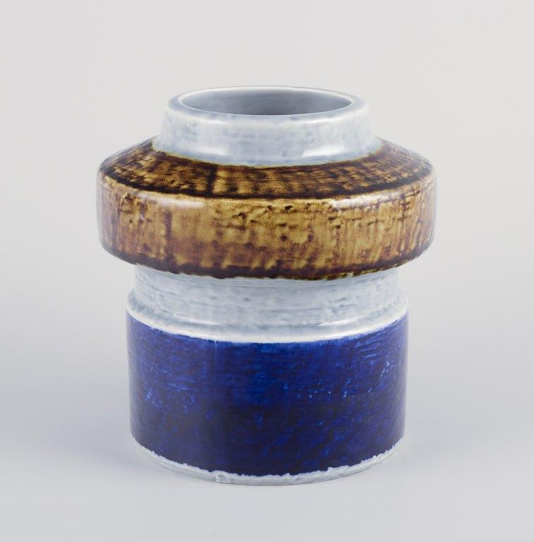 Olle Alberius for Rörstrand, Sverige.”Titus” keramikvase af stentøj.