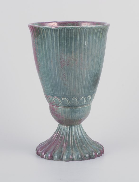 E.B.S. Klint. Dansk keramiker. Unika keramikvase.