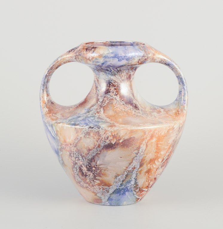 Arabia, Finland.Art Deco "Marmor" ceramic vase.