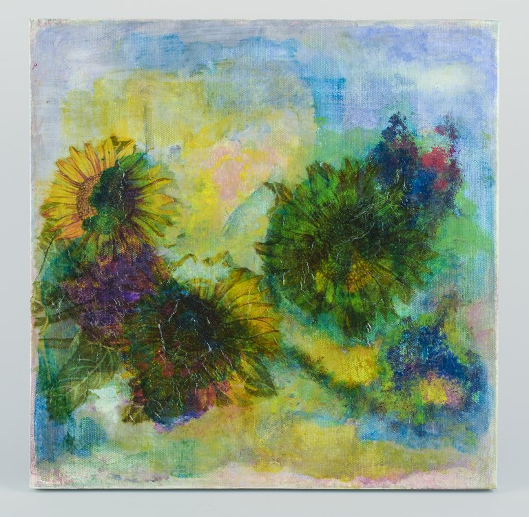 Beate Larsen, Dansk kunstner.Olie på lærred.